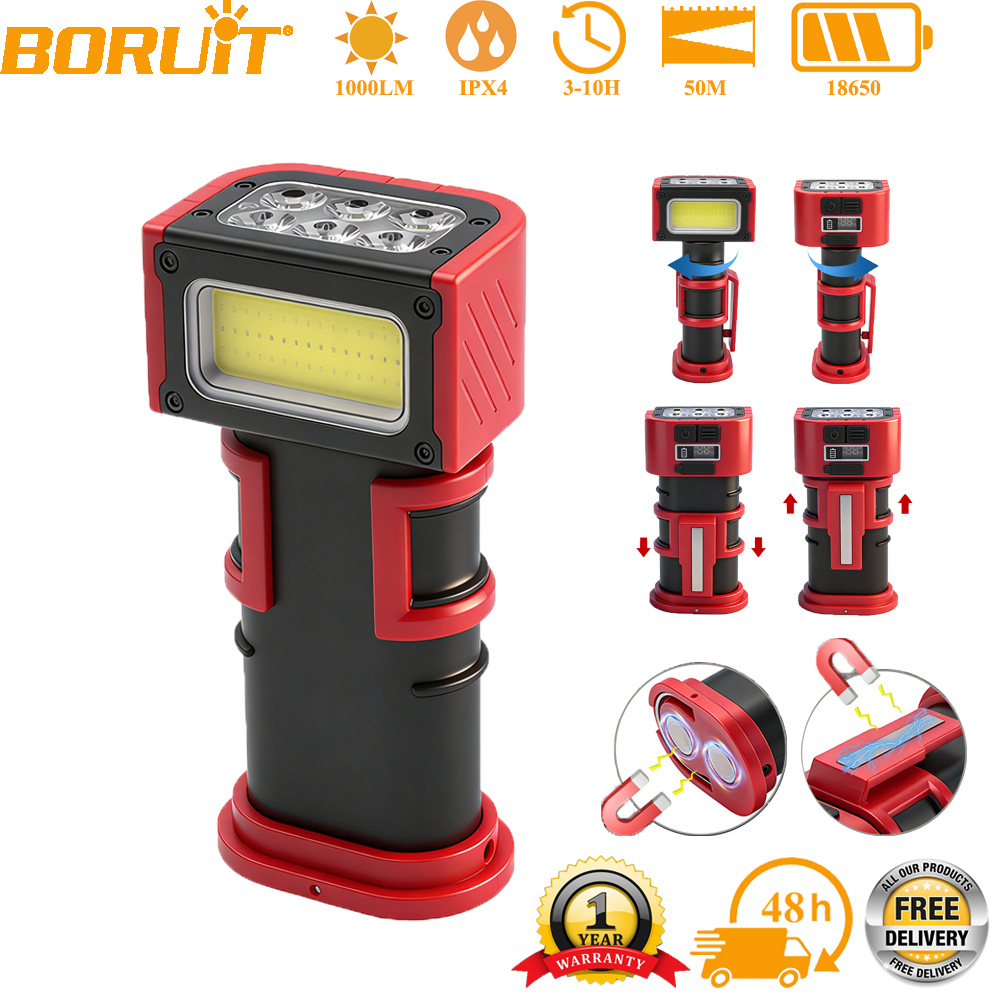 Fishing Hook - مصباح عمل LED من BORUiT بقوة
