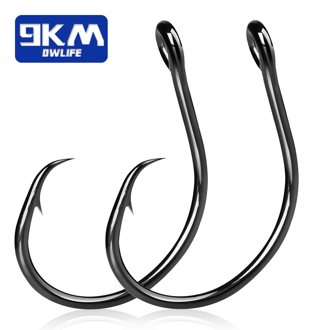 Fishing Hook Circle - خطافات دائرية واسعة الفجوة 9KM، 25-50