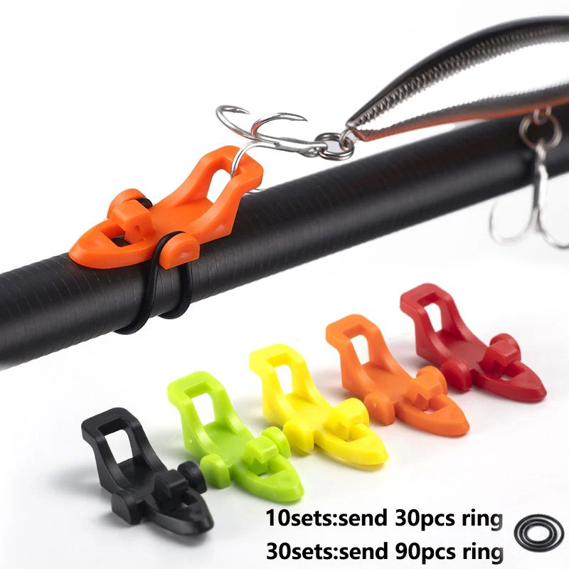 Fishing Hook Box - 1-10 قطع حامل خطافات صيد السمك