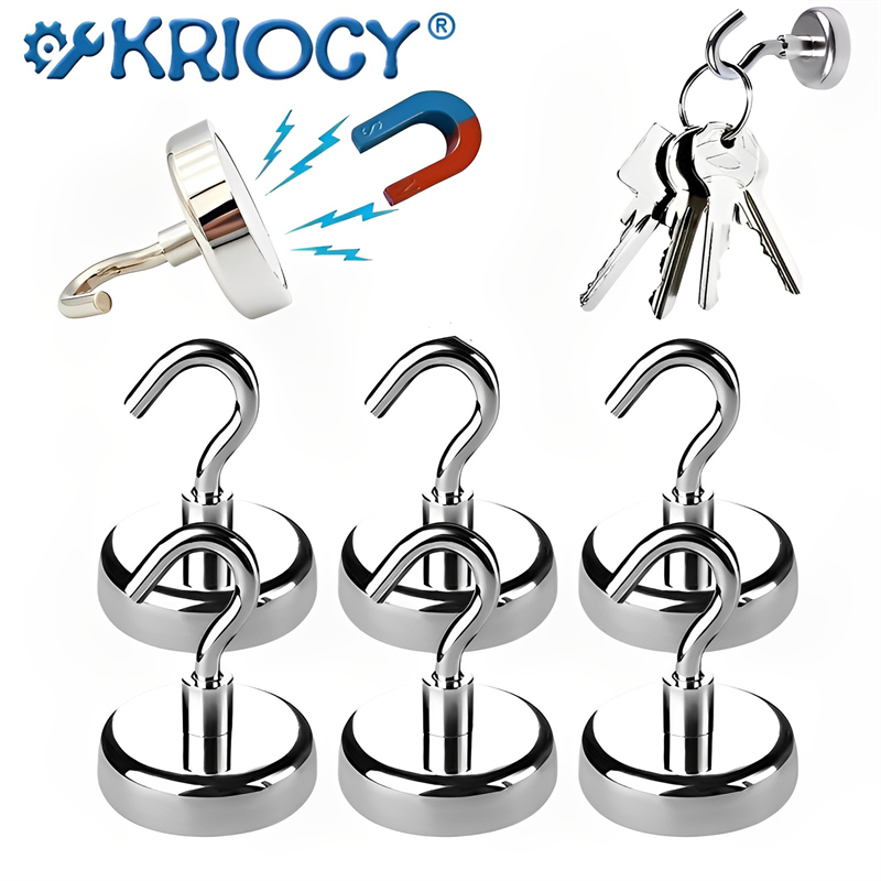 Fishing Hook Stainless Steel - مغناطيس قوي مستدير من النيوديميوم خطاف