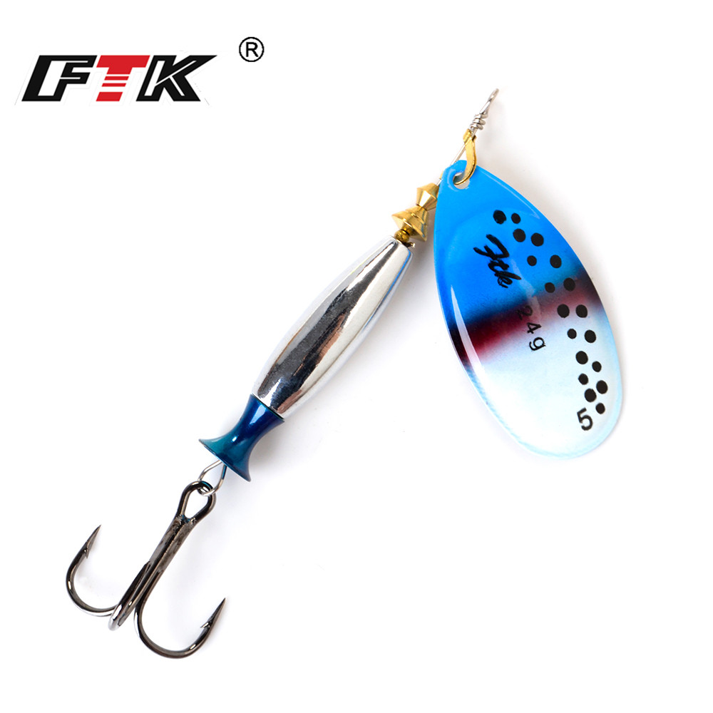Fishing Hook Treble - FTK 18 جرام 24 جرام سبينر