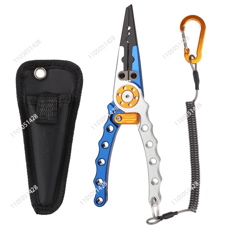 Fishing Hook Remover - كماشة صيد من الألومنيوم متعددة الأغراض،