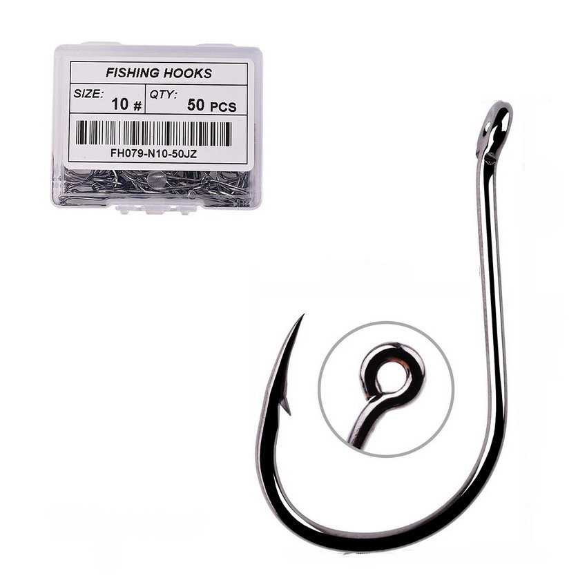 Fishing Hook Circle - 50 قطعة/20 قطعة الصيد هوك طلاء