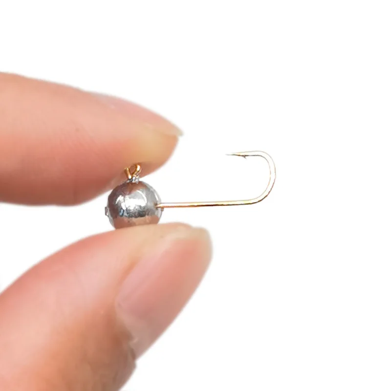 OUTKIT 10 قطعة خطاف رأس تهزهز  - مراجعة Fishing Hook Barbless وسعره