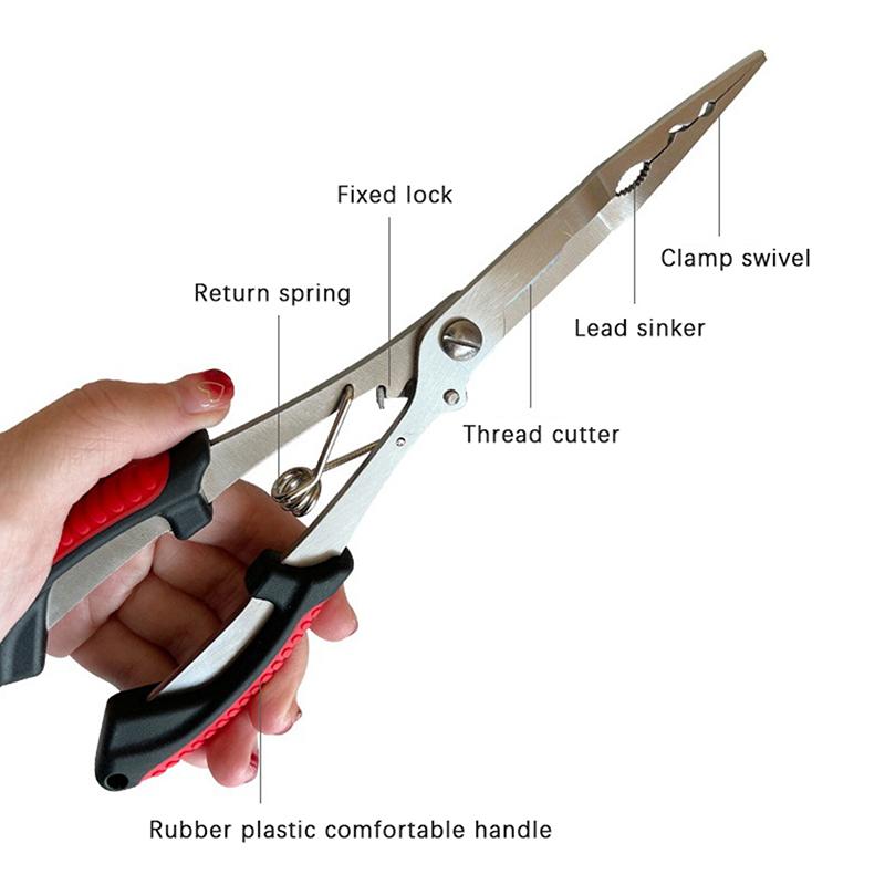 كماشة صيد من الفولاذ المقاوم ل - مراجعة Fishing Hook Remover وسعره