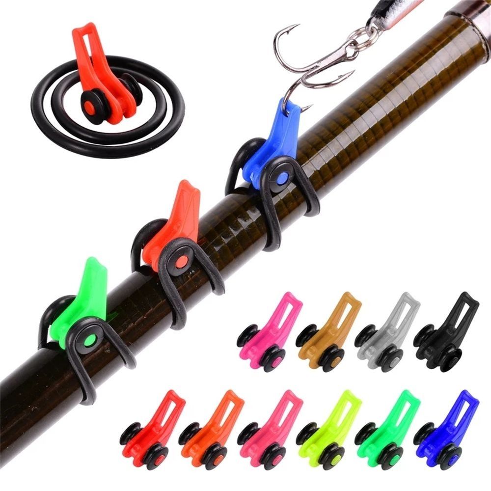 حامل طعم صيد السمك من البلاستي - مراجعة Fishing Hook Jig وسعره