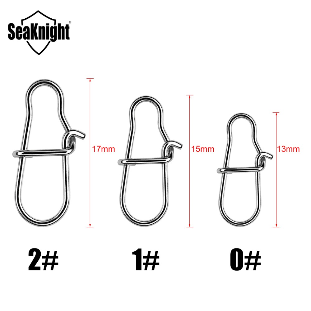 SeaKnight 50 قطعة/مجموعة موصلا - مراجعة Fishing Hook Stainless Steel وسعره