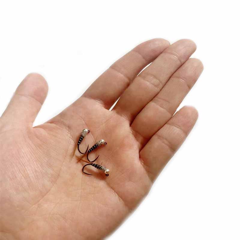 خطافات باربليس التنغستن ، طعوم - مراجعة Fishing Hook Barbless وسعره