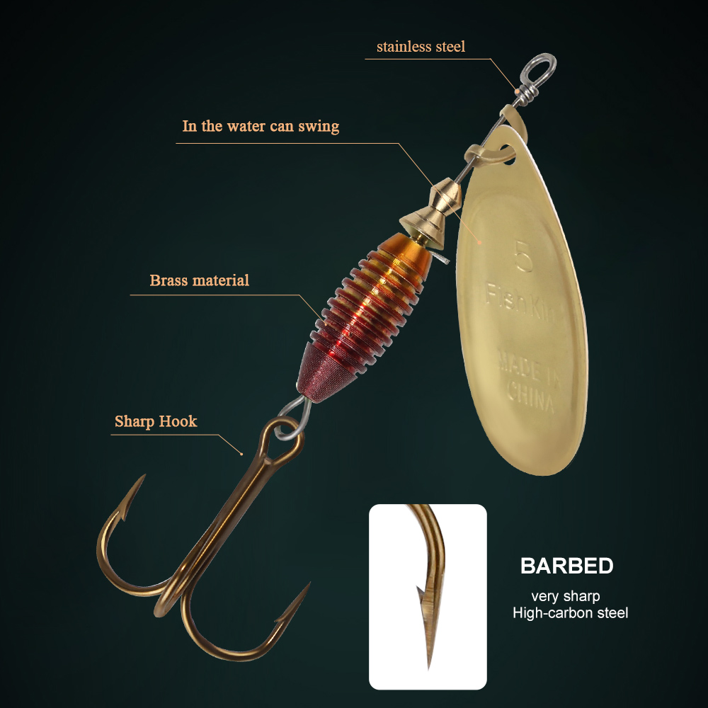 طعم صيد معدني 4g 4.8g 7g 10g 1 - مراجعة Fishing Hook Treble وسعره