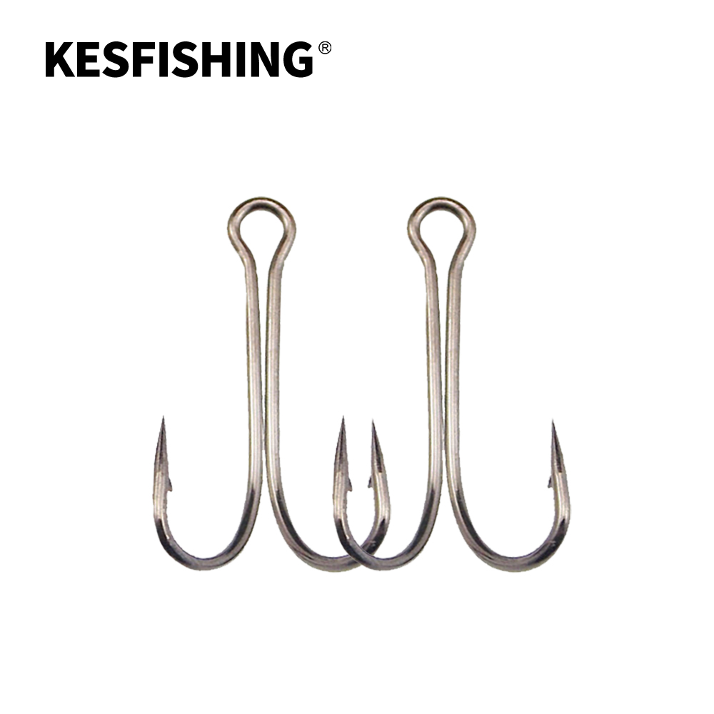 خطاف صيد مزدوج من KESFISHING م - مراجعة Fishing Hook Weedless وسعره