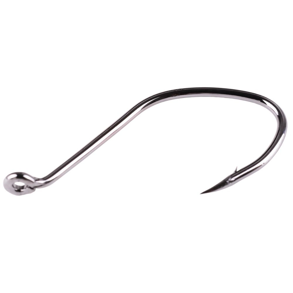 10 قطعة/صندوق الشائكة سمك السل - مراجعة Fishing Hook Circle وسعره