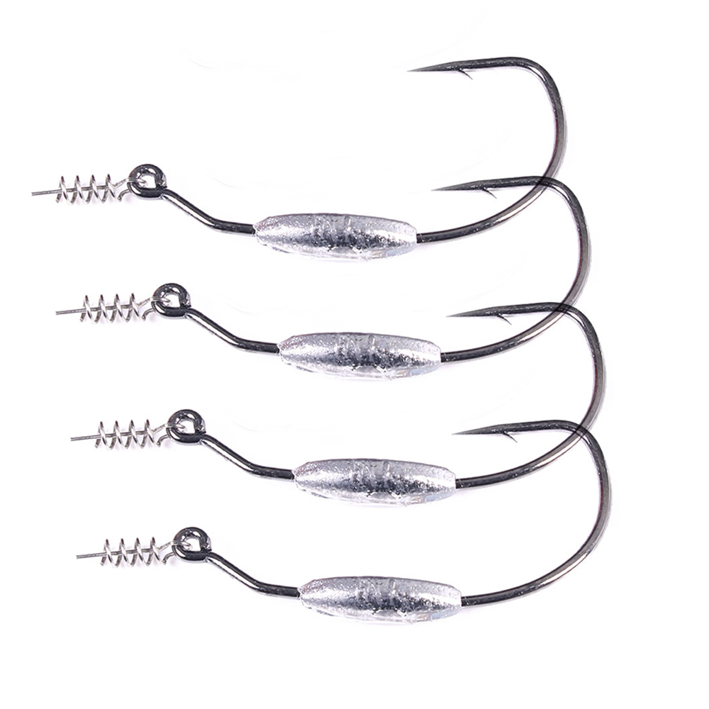 خطاف صيد مضاد للتشابك بوزن مُث - مراجعة Fishing Hook Offset وسعره