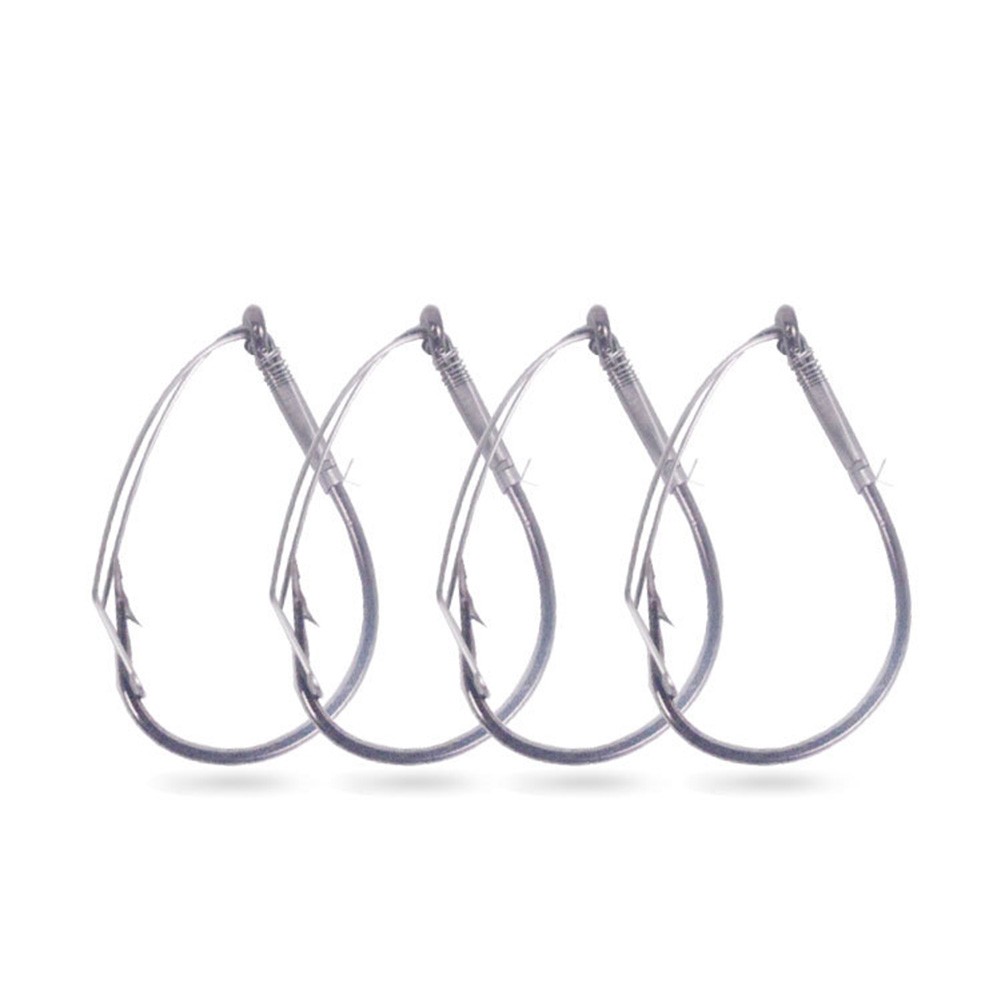 عالية الكربون الصلب الصيد تلاع - مراجعة Fishing Hook Weedless وسعره