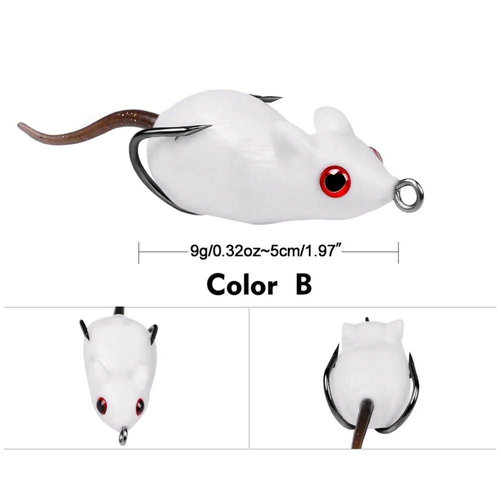 طعم صيد ناعم على شكل ضفدع مع خ - مراجعة Fishing Hook Weedless وسعره