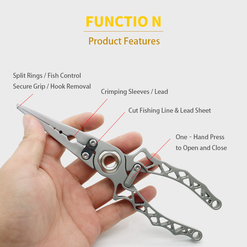 كماشة صيد محمولة من الفولاذ ال - مراجعة Fishing Hook Remover وسعره