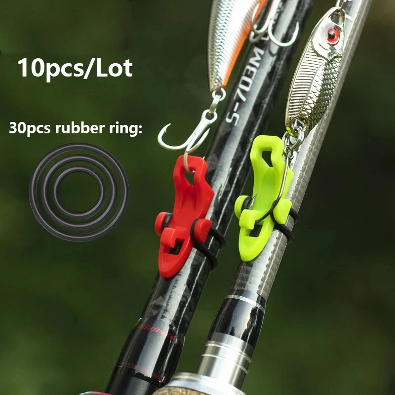 10 قطع حامل خطافات صيد السمك،  - مراجعة Fishing Hook Jig وسعره