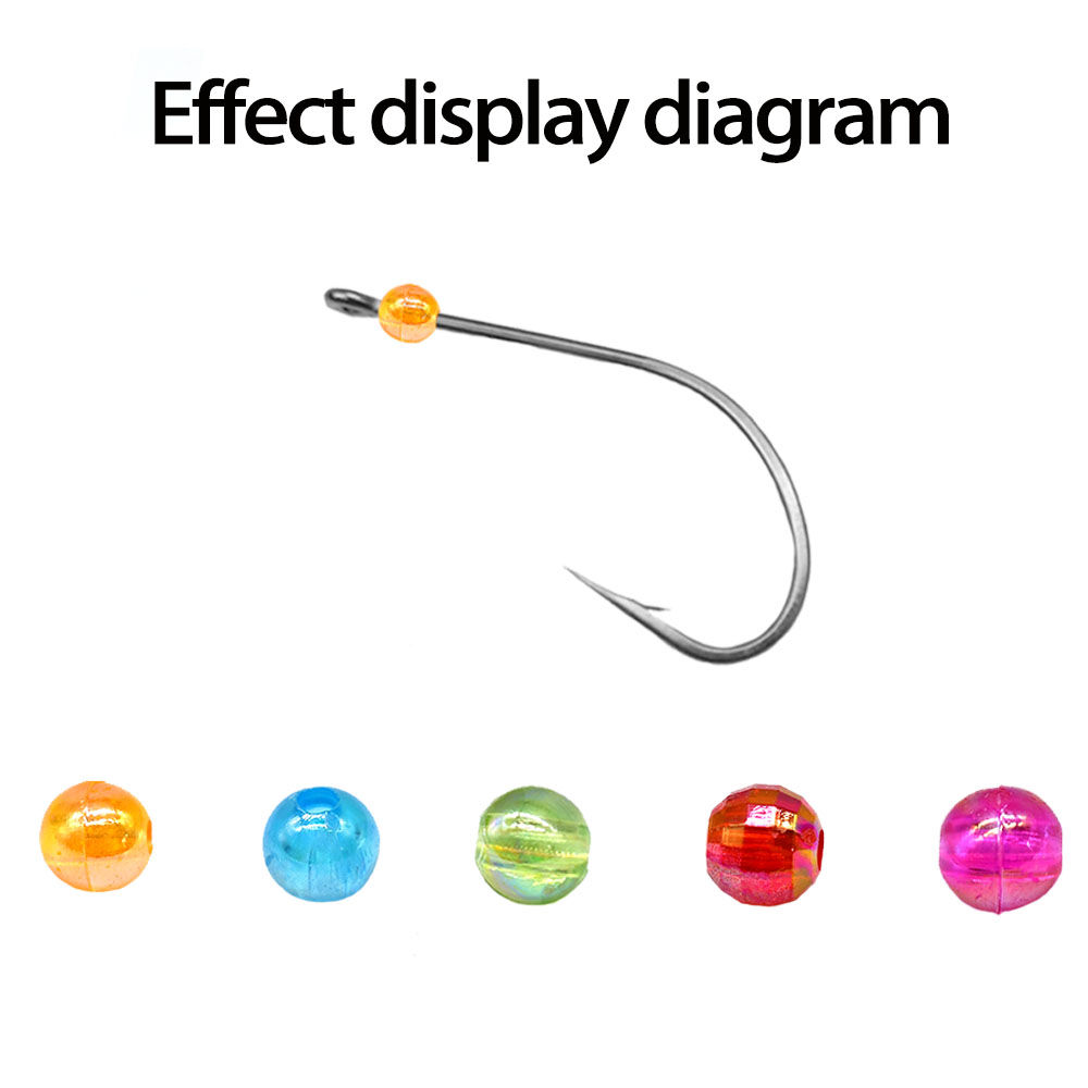 خرز دائري متعدد الألوان من MNF - مراجعة Fishing Hook Assortment وسعره
