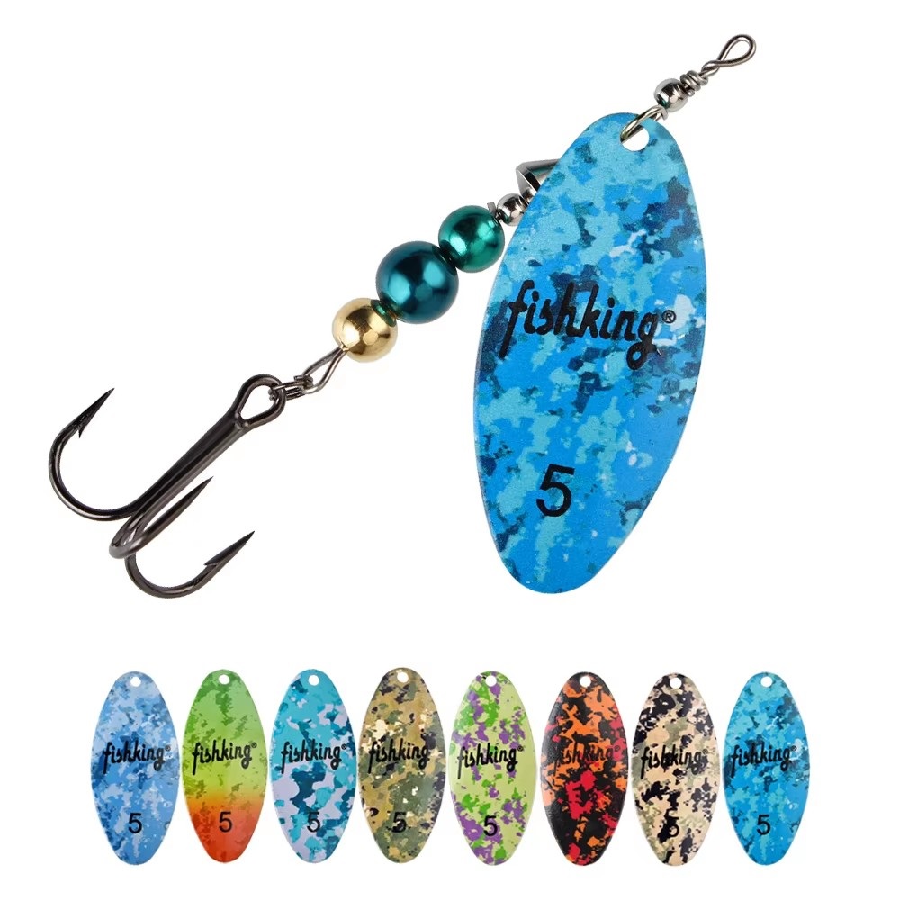 NGB سبينر الطعم الصيد إغراء مل - مراجعة Fishing Hook Treble وسعره