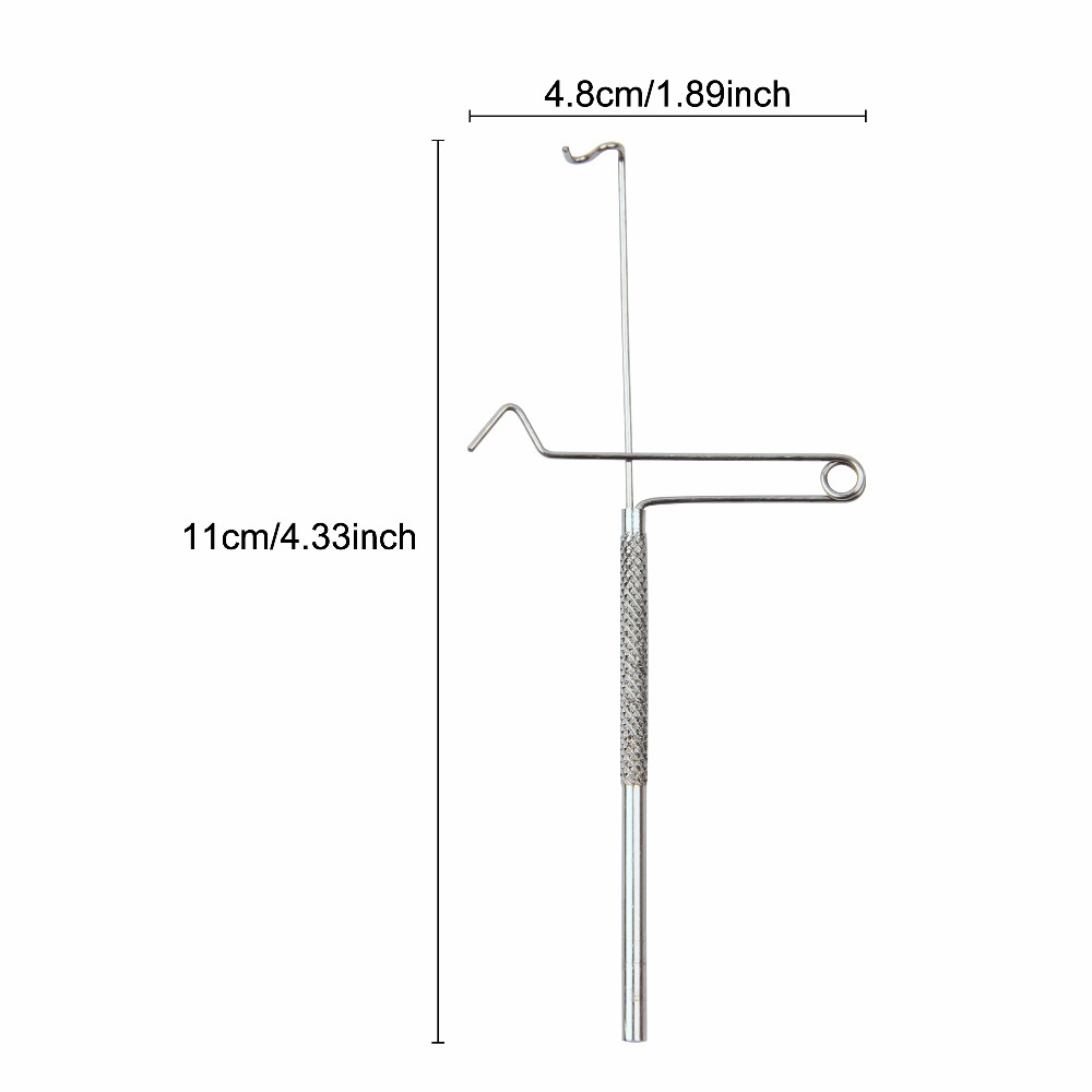 يطير الصيد عقدة أداة حزم وتربي - مراجعة Fishing Hook Stainless Steel وسعره