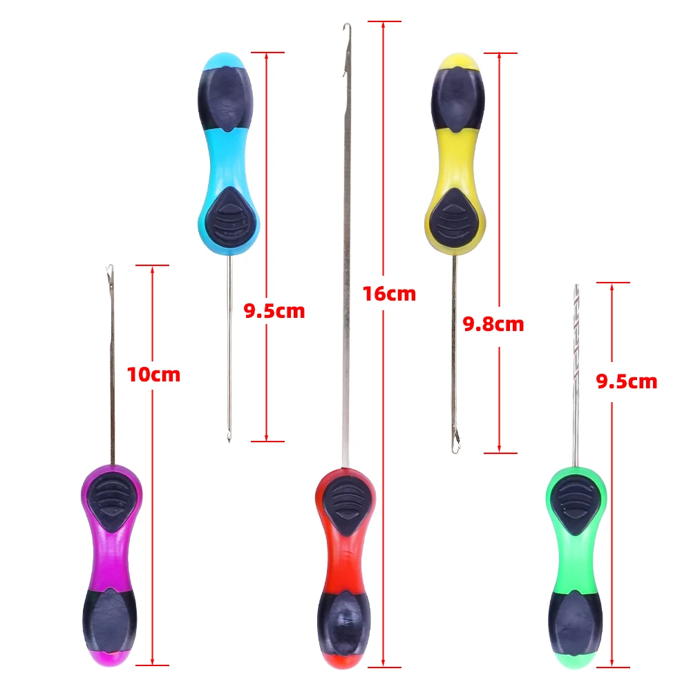 5x الكارب الصيد أداة الطعم إبر - مراجعة Fishing Hook Stainless Steel وسعره