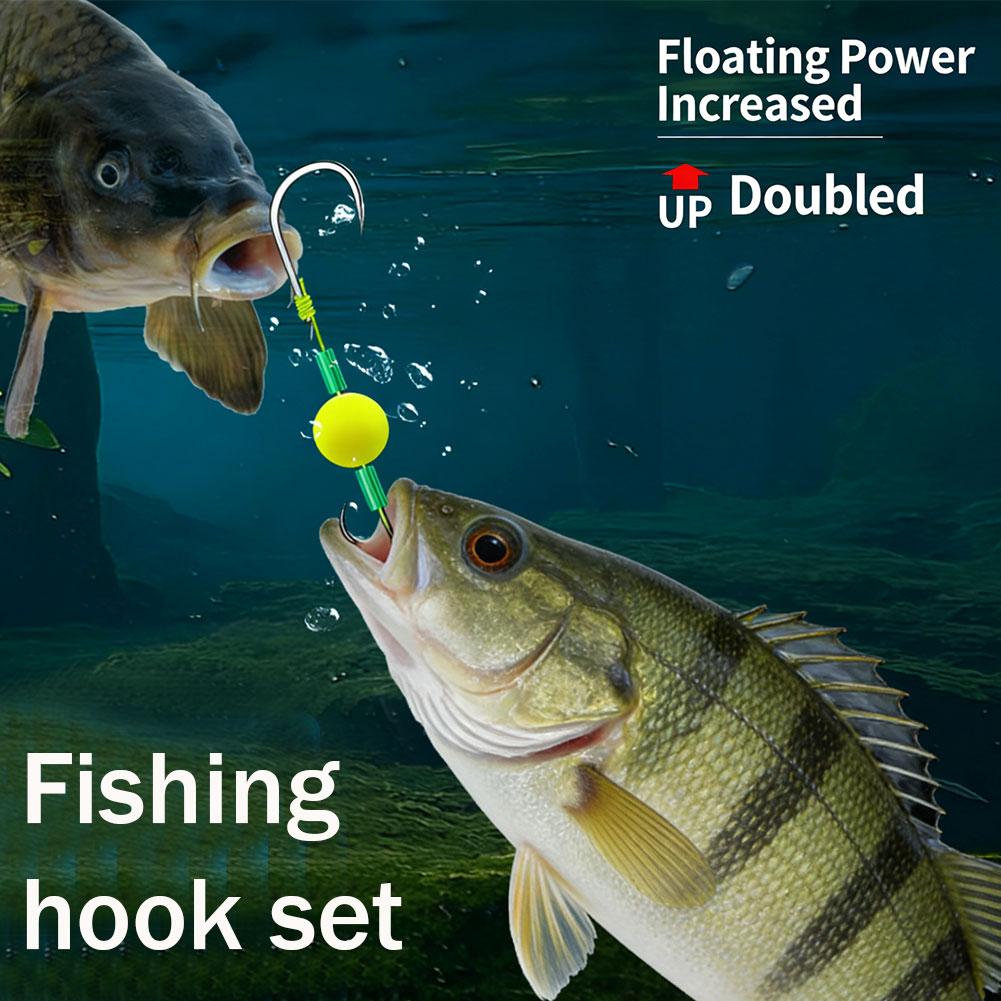 طقم صيد سمك الشبوط والقاروص ال - مراجعة Fishing Hook Weedless وسعره