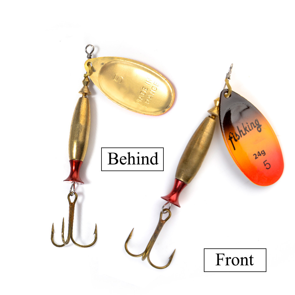 NGB طويل يلقي سبينر الطعم الصي - مراجعة Fishing Hook Treble وسعره