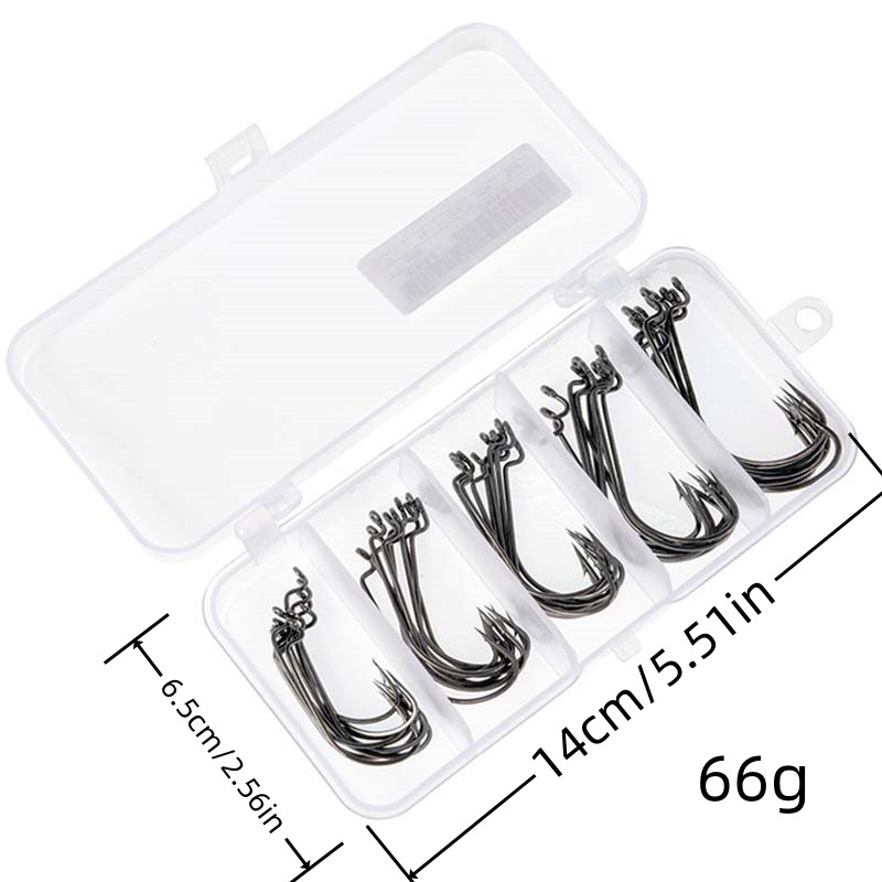 50 قطعة/صندوق خطافات صيد من ال - مراجعة Fishing Hook Jig وسعره