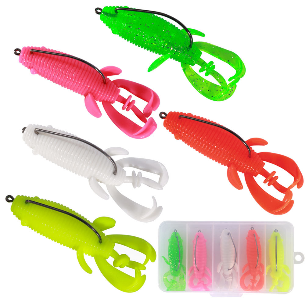 طعم صيد صناعي عائم على شكل ضفد - مراجعة Fishing Hook Weedless وسعره