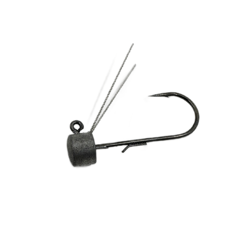 10 قطعة * الصيد الفطر شكل Ned  - مراجعة Fishing Hook Weedless وسعره