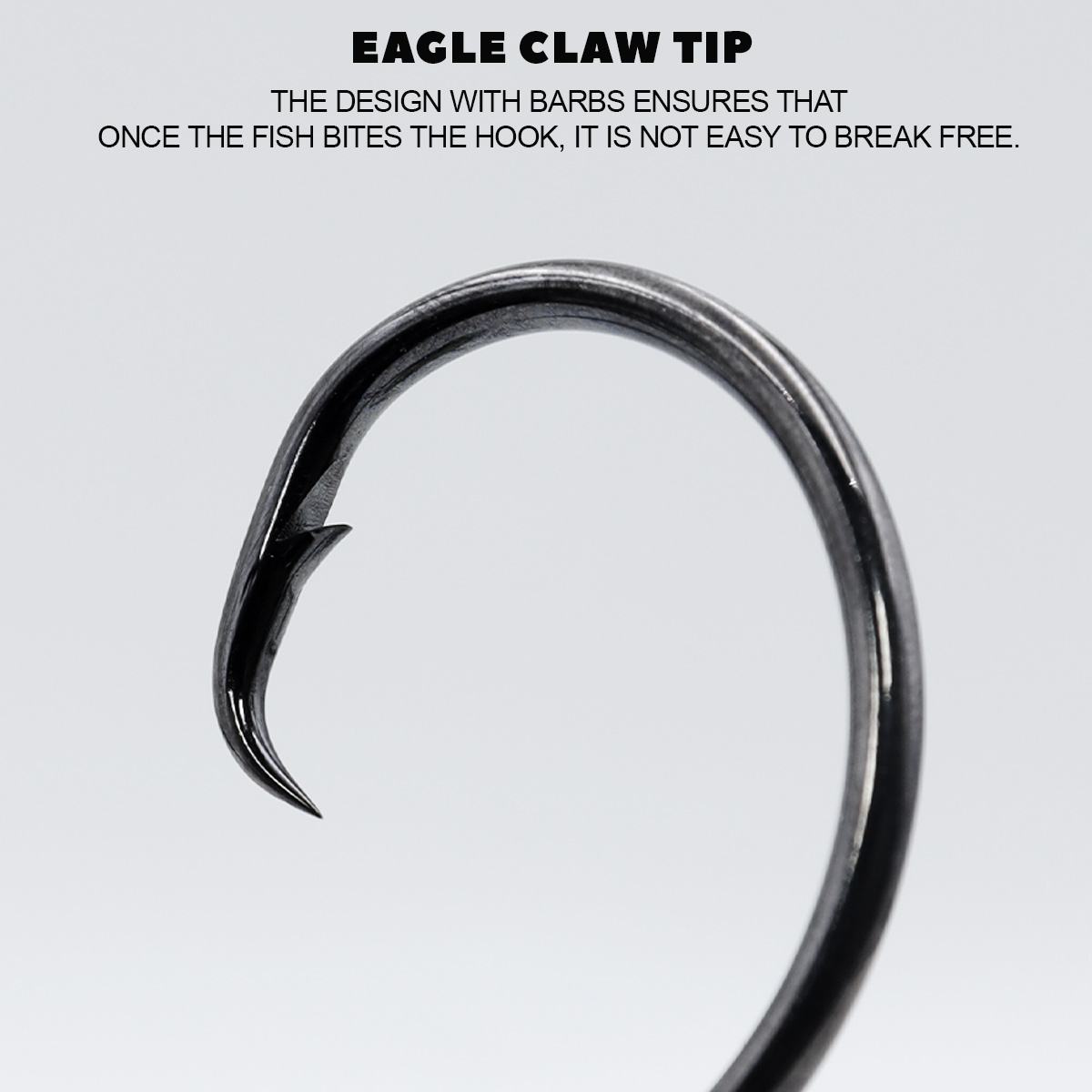 خطافات دائرية من ZYZHE مع حلقة - مراجعة Fishing Hook Barbless وسعره