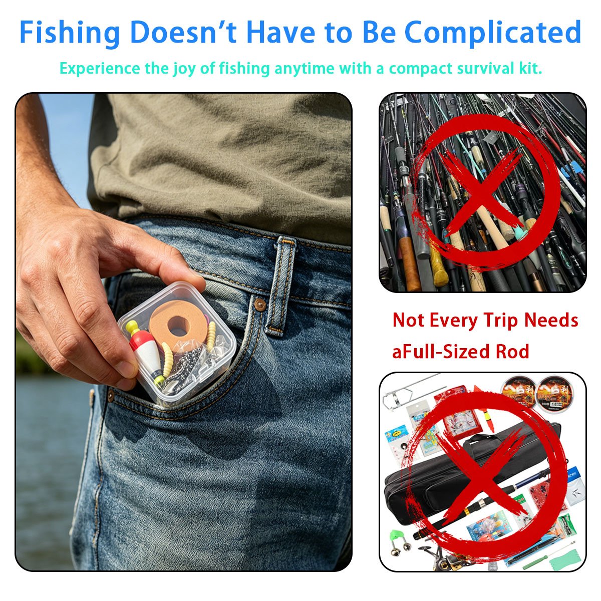 مجموعة أدوات صيد السمك المحمول - مراجعة Fishing Hook Box وسعره