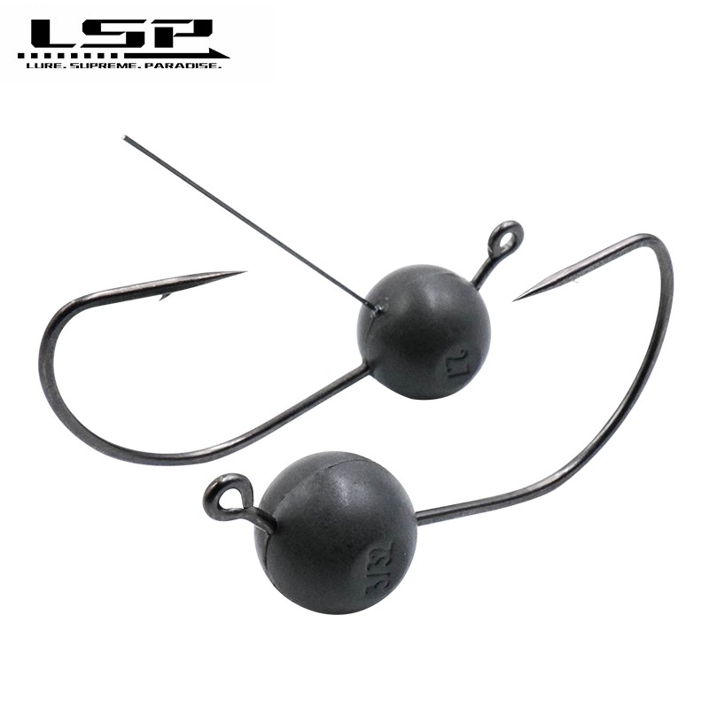 LSP الراتنج بوصة أحمق الصيد هو - مراجعة Fishing Hook Weedless وسعره