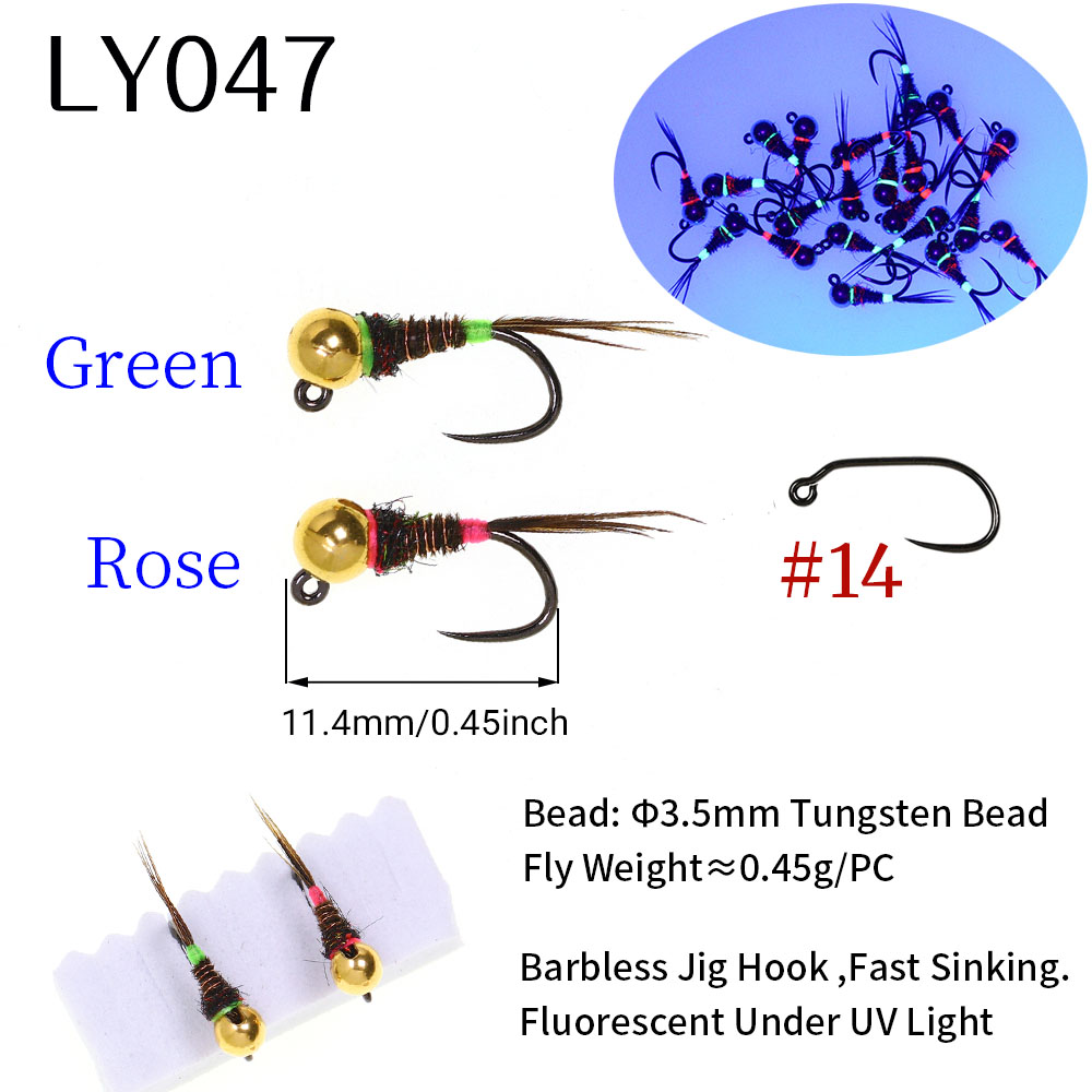 6 قطع طُعم صيد سريع الغرق من ن - مراجعة Fishing Hook Barbless وسعره
