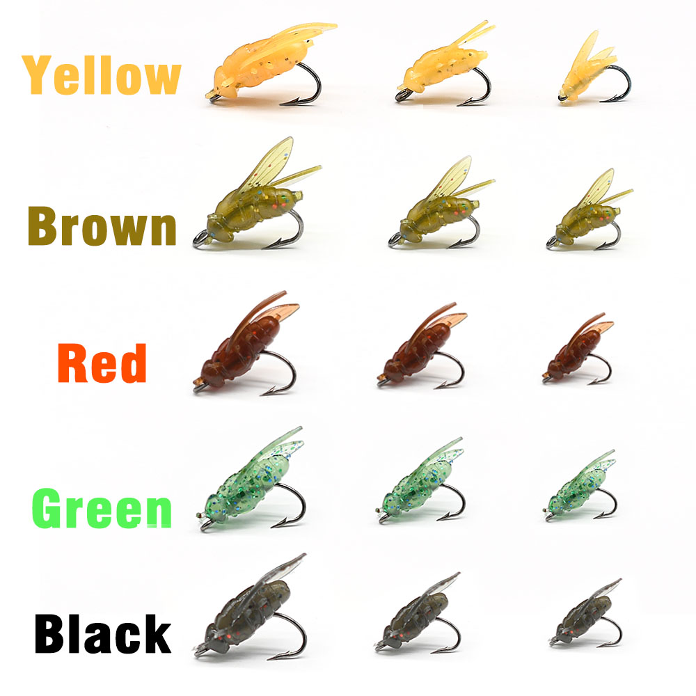 10 قطع طُعم صيد صناعي على شكل  - مراجعة Fishing Hook Assortment وسعره