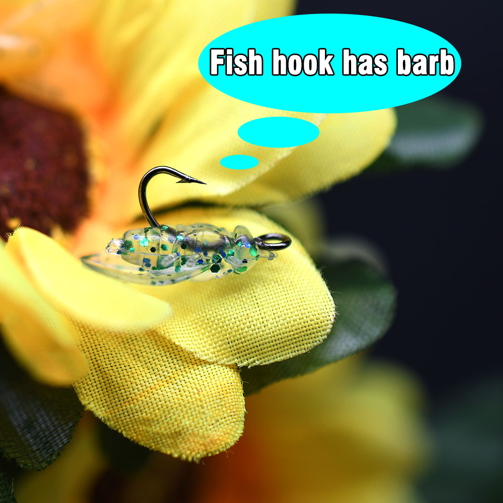 10 قطع طُعم صيد صناعي على شكل  - مراجعة Fishing Hook Assortment وسعره
