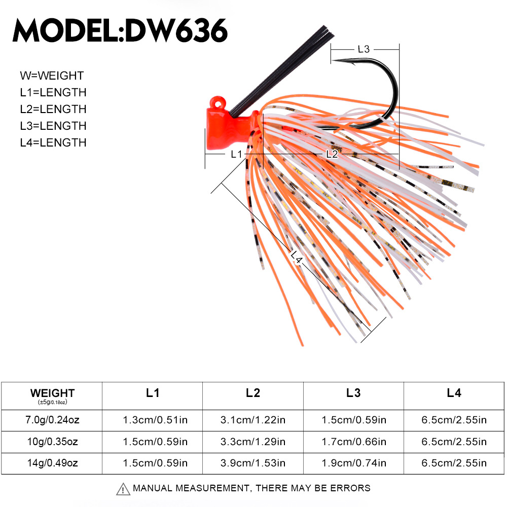 7 جرام 10 جرام 14 جرام تهزهز ه - مراجعة Fishing Hook Weedless وسعره